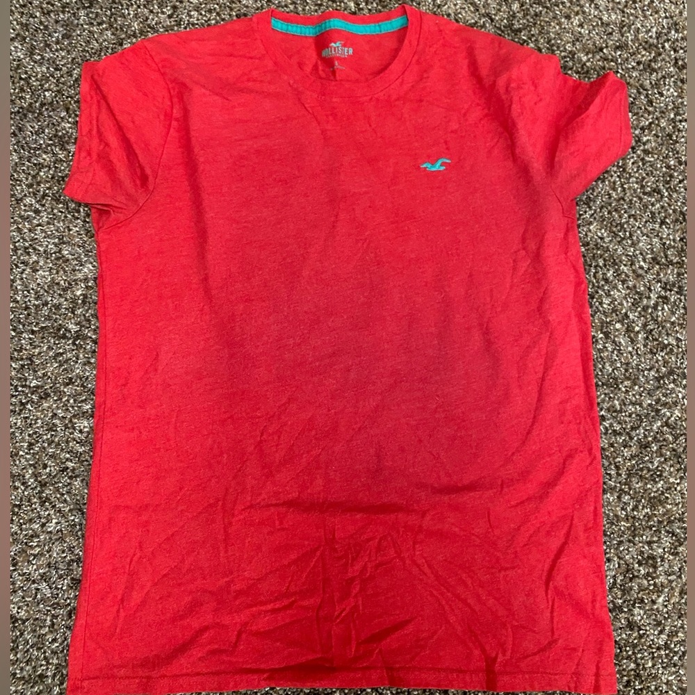 Red V-Neck T-Shirt